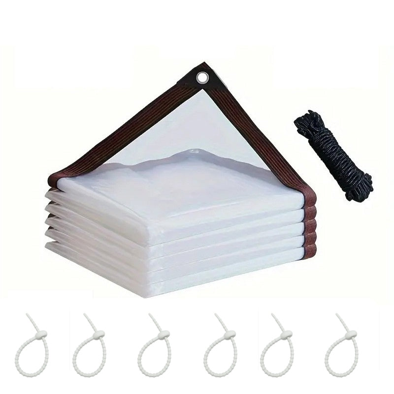 Heavy-Duty Transparent Waterproof Insulated Tarp