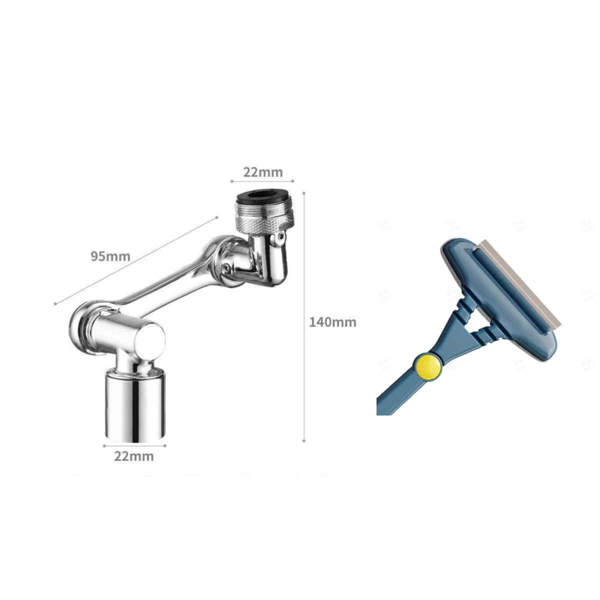 Multifunctional Universal Splash-proof Foaming Splash Filter Extension Faucet