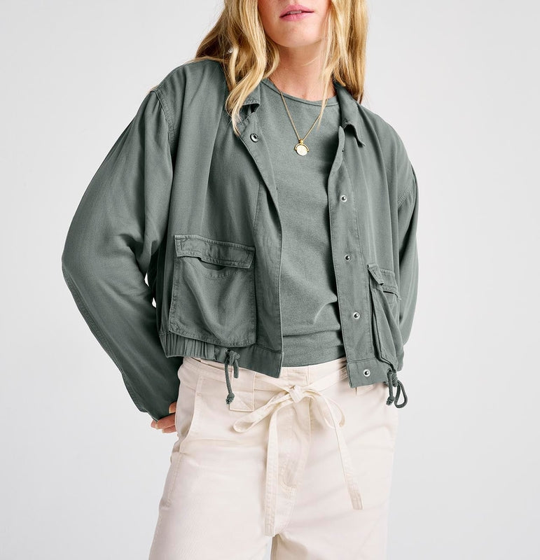 Textured Relaxed Gentle Jacket
