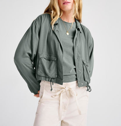 Textured Relaxed Gentle Jacket