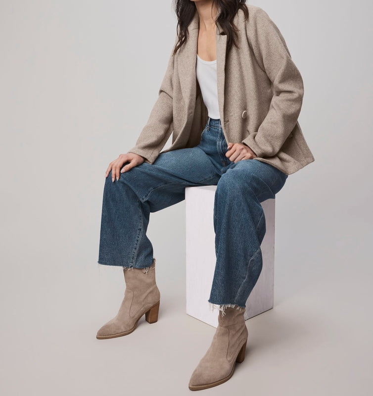 Balanced Cozy Draped Jacket