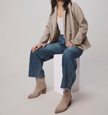 Balanced Cozy Draped Jacket