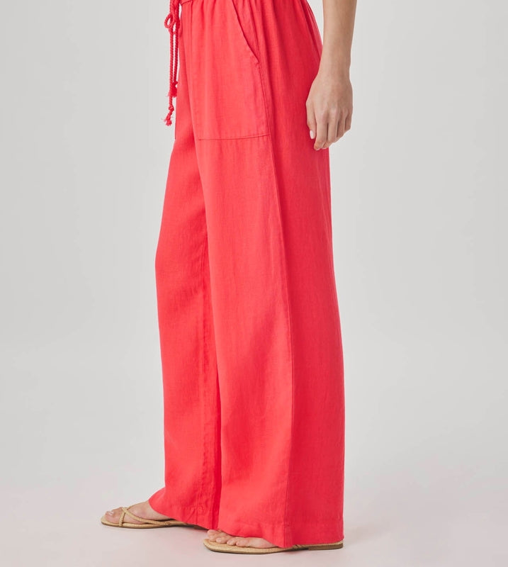 Linen Paperbag Pants