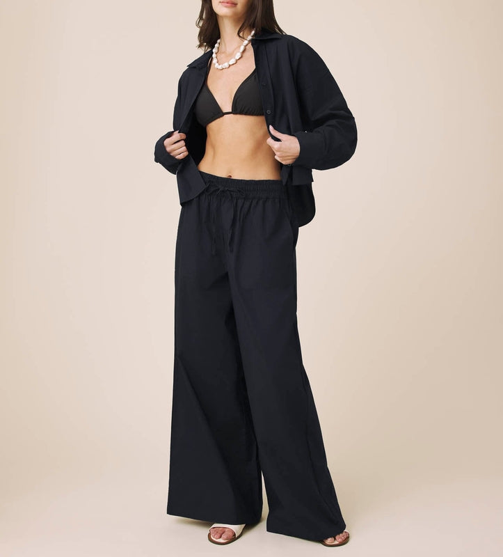 Poplin Button Down Top