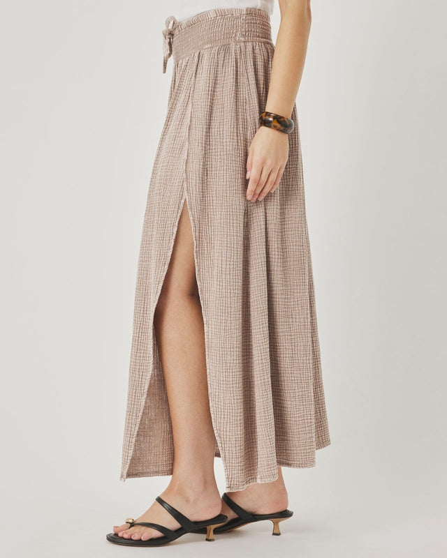 Easy Textured Gauze Skirt