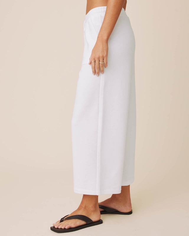 Textured Sweatpant Jogger Pants