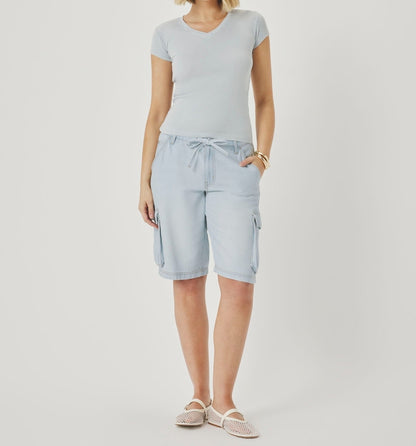 Lounge Denim Cargo Shorts