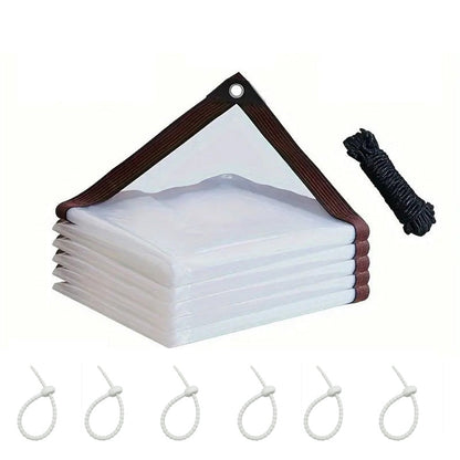 Heavy-Duty Transparent Waterproof Insulated Tarp