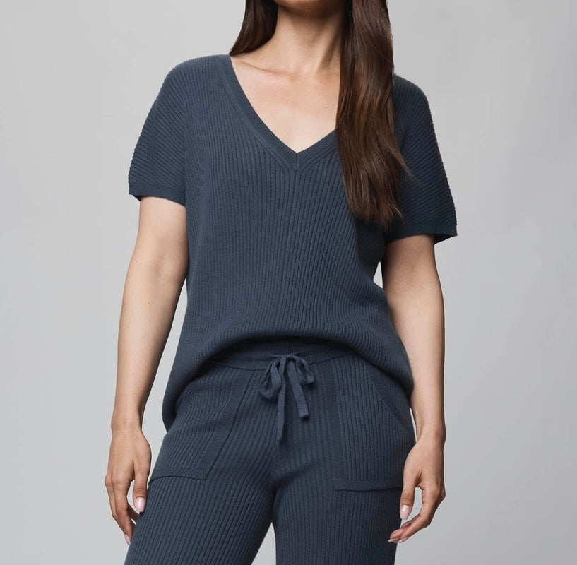 Cashblend Short Sleeve Sweater