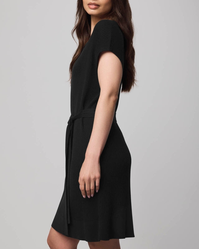Textured Cashblend Mini Dress