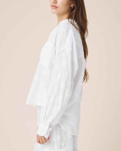 Star Button Down Top