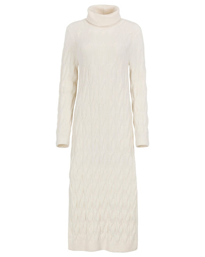 Soft Cable Sweater Dress