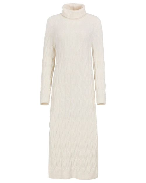 Soft Cable Sweater Dress