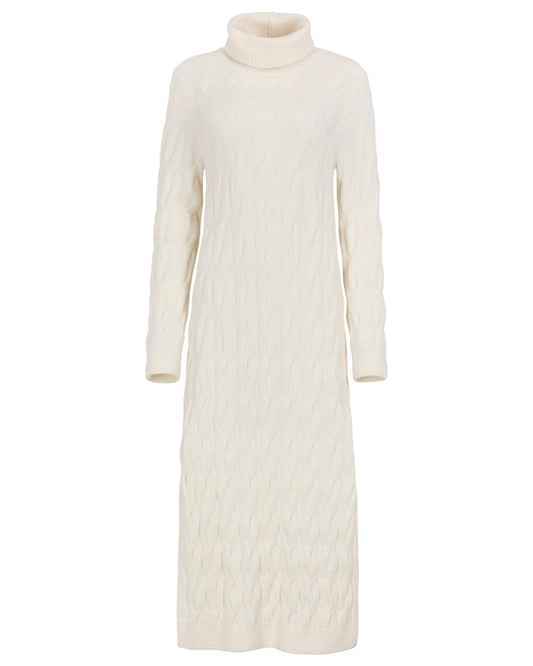 Soft Cable Sweater Dress