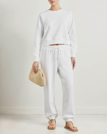 Neat Structured Crewneck Pullover