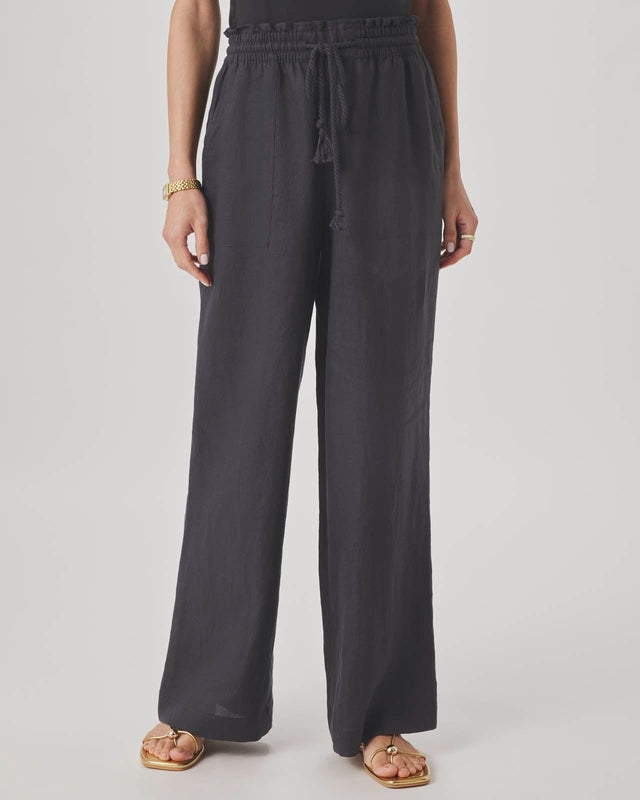 Linen Paperbag Pants