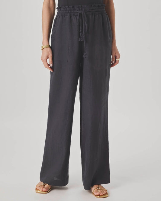 Linen Paperbag Pants