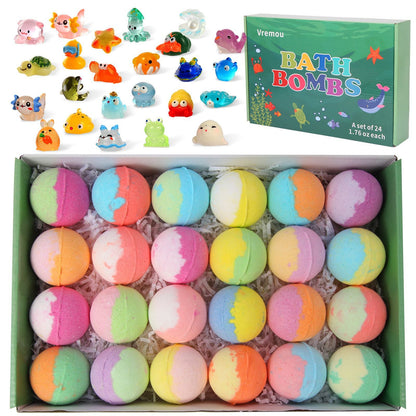 12-Piece Bath Bomb Gift Set for Kids