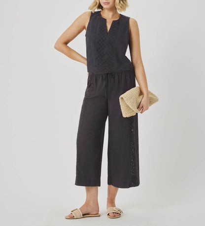 Airy Eyelet Pant Pants