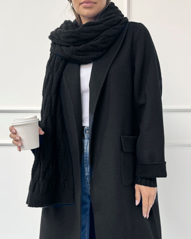 Gentle Cable Scarf Accessory