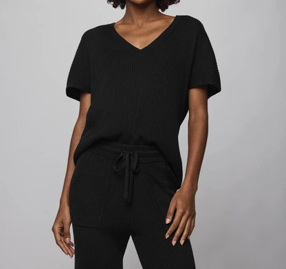 Cashblend Short Sleeve Sweater