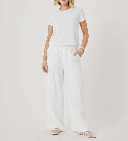 Linen Cargo Pant Pants