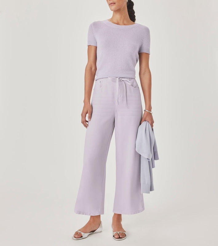 Lounge Denim Crop Pants