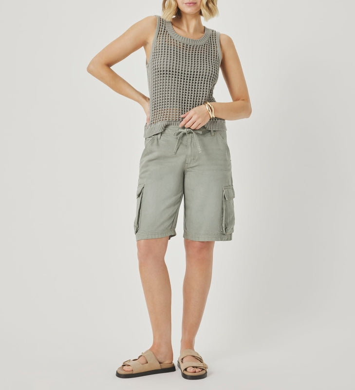 Lounge Denim Cargo Shorts