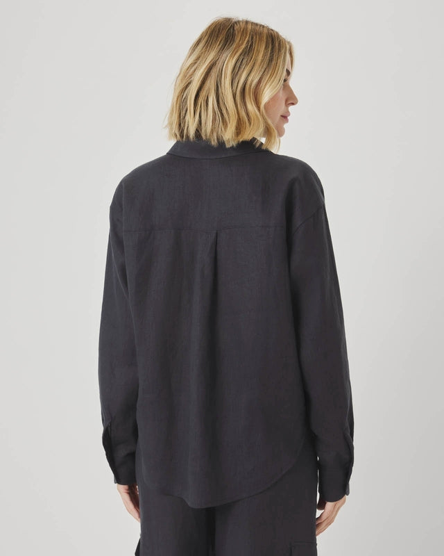 Linen Button Down Top