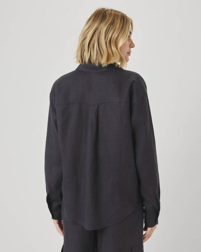 Linen Button Down Top