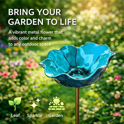 Mother's Day Gifts -- Handmade Metal Flower Garden Stake