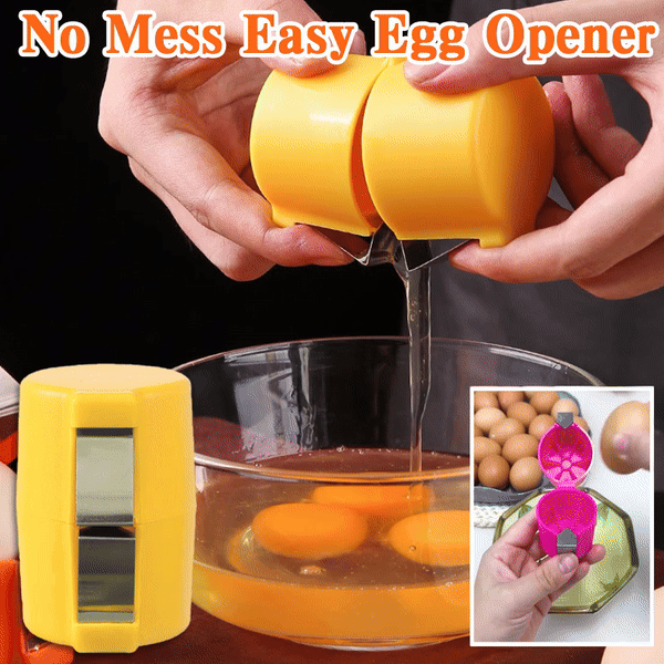 Practical Egg Shell Opener – Clean Crack, No Mess, Works on All Sizes