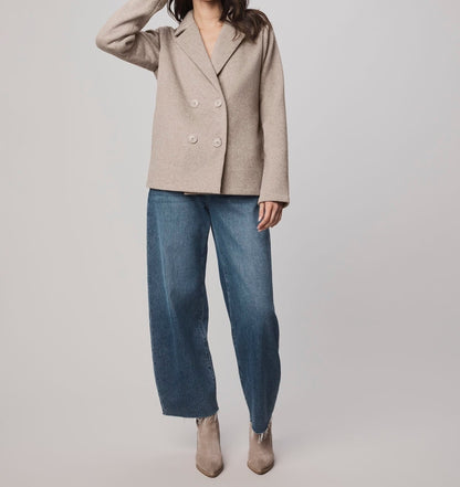 Balanced Cozy Draped Jacket