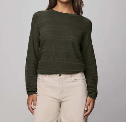 Casual Cashblend Pointelle Sweater