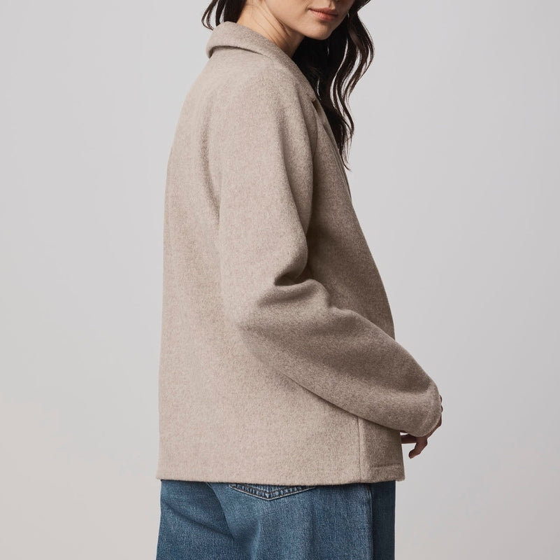 Balanced Cozy Draped Jacket