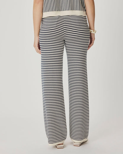 Striped Knit  Pants