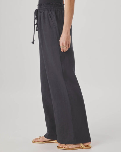 Linen Paperbag Pants