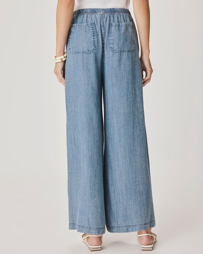 Angie Indigo Palazzo Pants