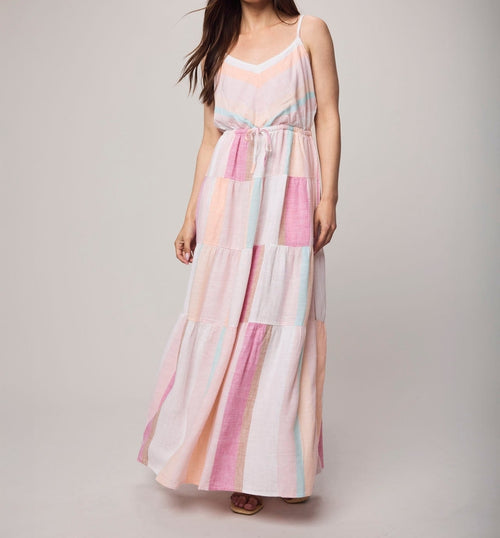 Draped Woven Comfort Dress