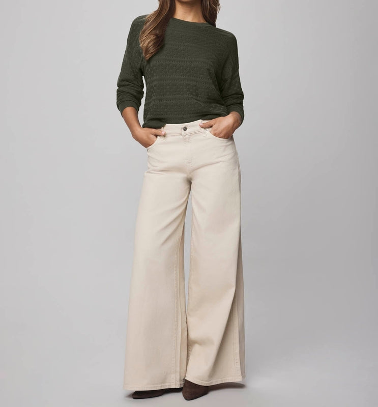 Casual Cashblend Pointelle Sweater