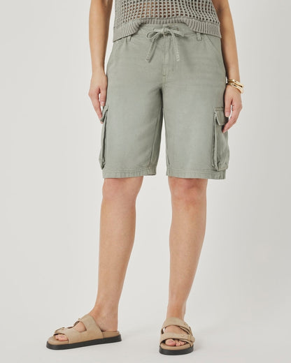 Lounge Denim Cargo Shorts