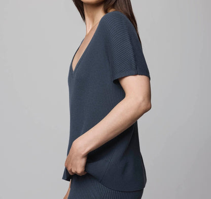 Cashblend Short Sleeve Sweater