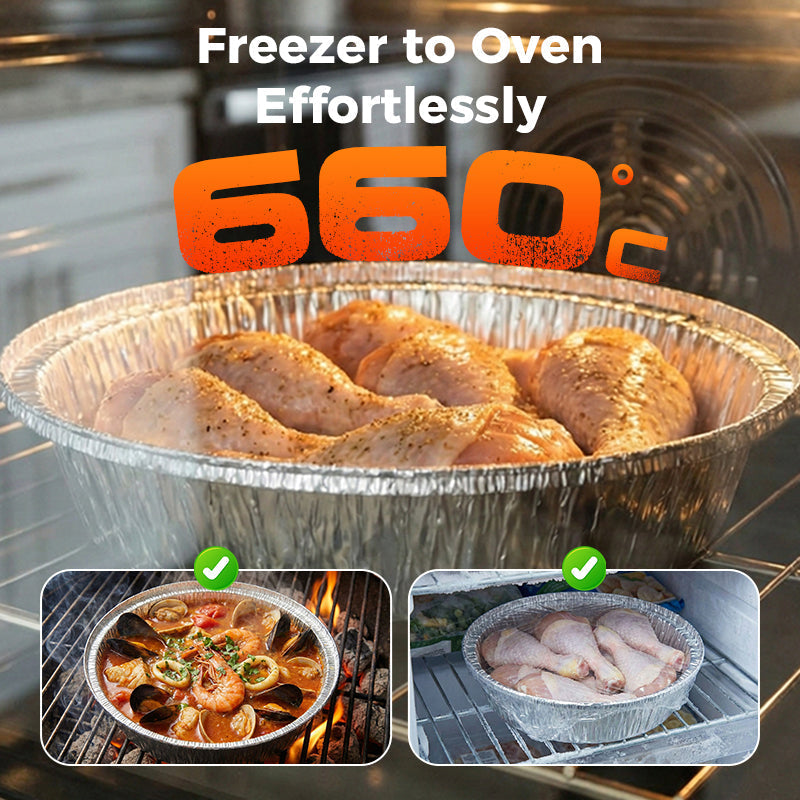 Oil-Proof Aluminum Foil Tin Box