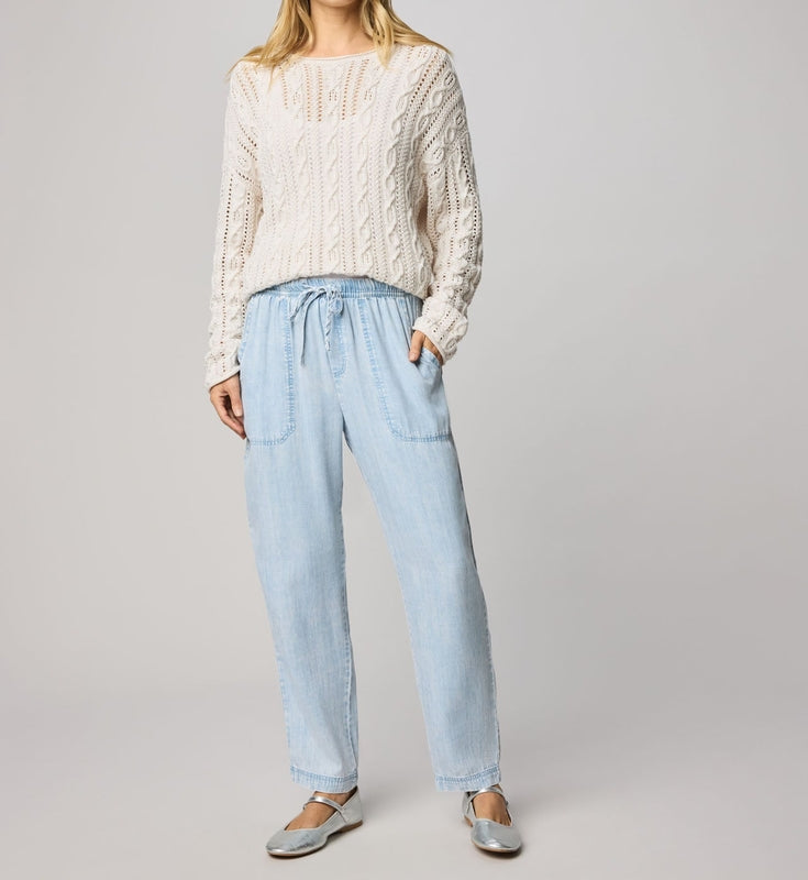 Angie Indigo Straight Pants