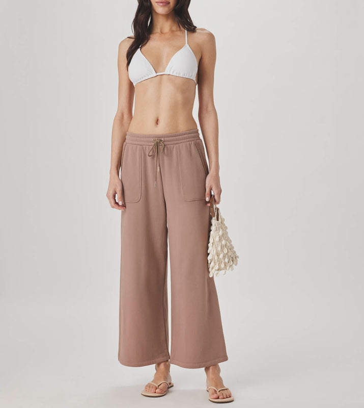 Textured Sweatpant Jogger Pants