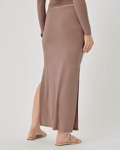 Modern Sunsoft Midi Skirt