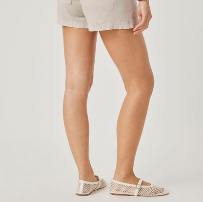 Textured Gentle Short Shorts