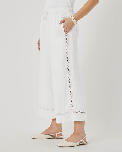 Linen Trim Pant Pants