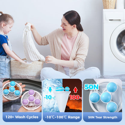 Floating Lint Mesh Bag For Laundry