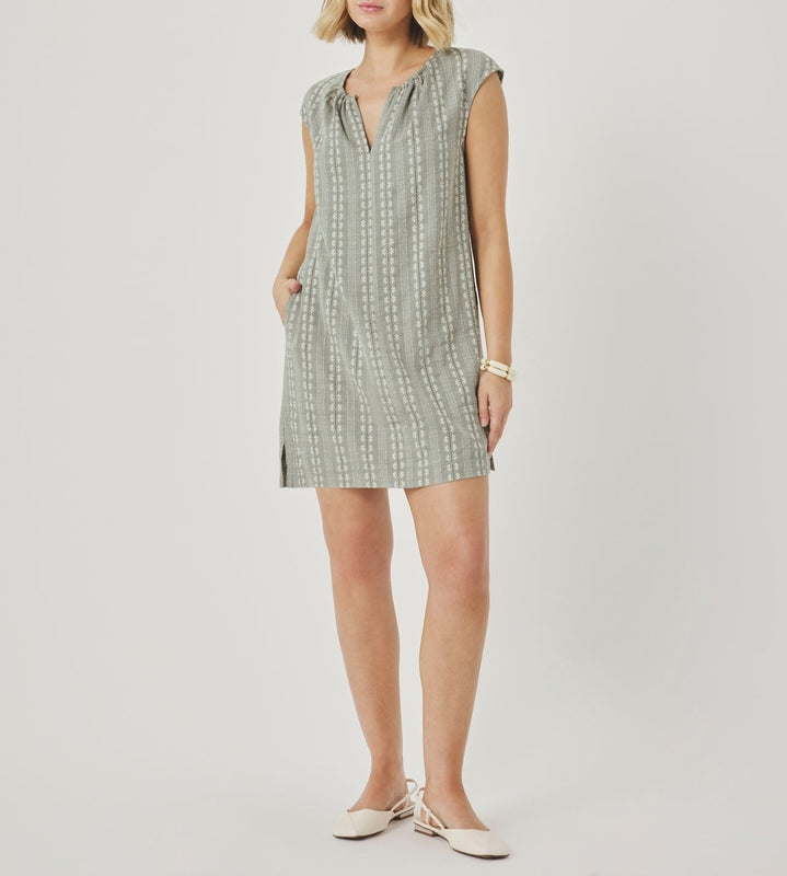 Easy Textured Mini Dress